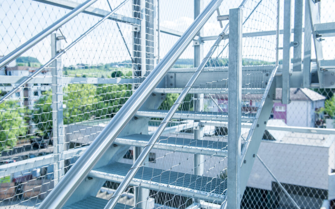 Police headquarters escape staircase, Heilbronn